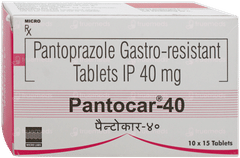 Pantocar 40 Tablet 15 Pantocar 40 Tablet 15